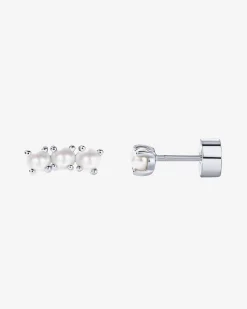 PAVOI Flat Backs|Studs-Mini Pearl Cluster Screwbacks