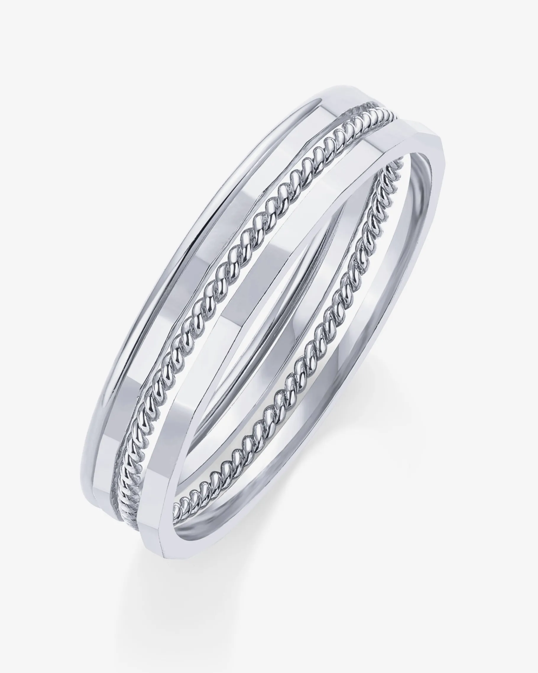 PAVOI Stackable-Minimalist Stacking Ring Set