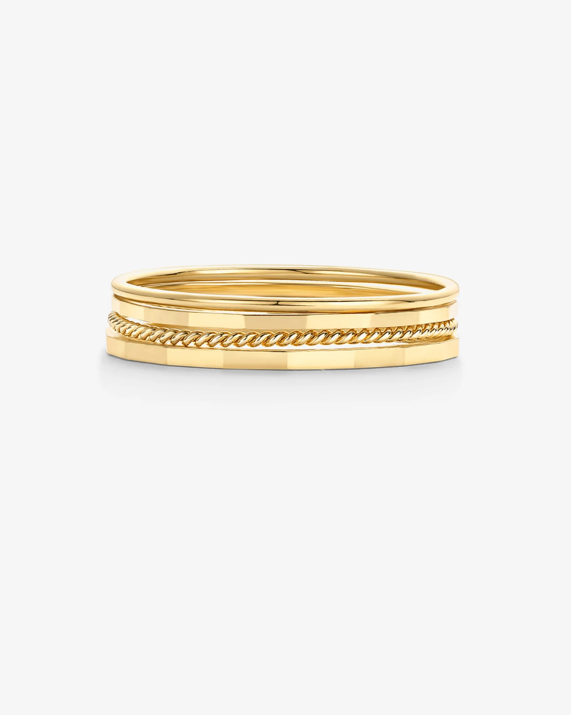 PAVOI Stackable-Minimalist Stacking Ring Set