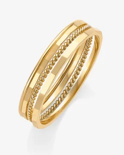 PAVOI Stackable-Minimalist Stacking Ring Set