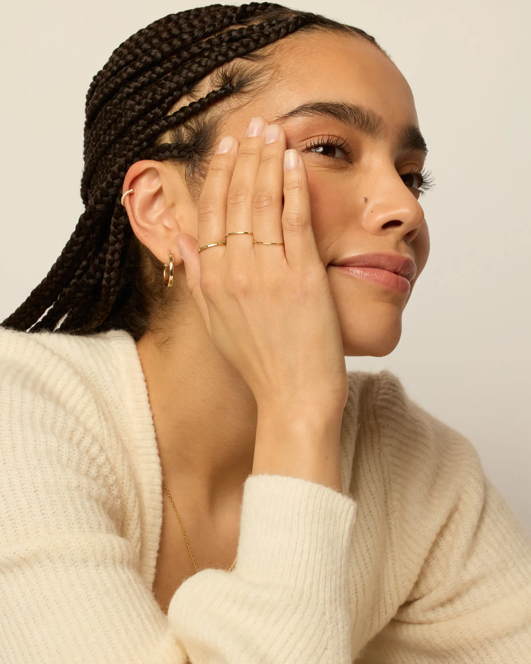 PAVOI Stackable-Minimalist Stacking Ring Set