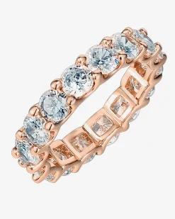 PAVOI Stackable|Eternity-4mm Round Eternity Band