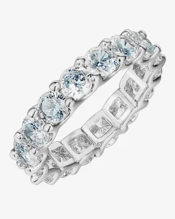 PAVOI Stackable|Eternity-4mm Round Eternity Band