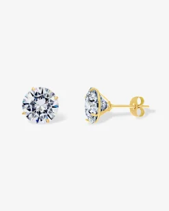 PAVOI Studs-Moissanite Studs