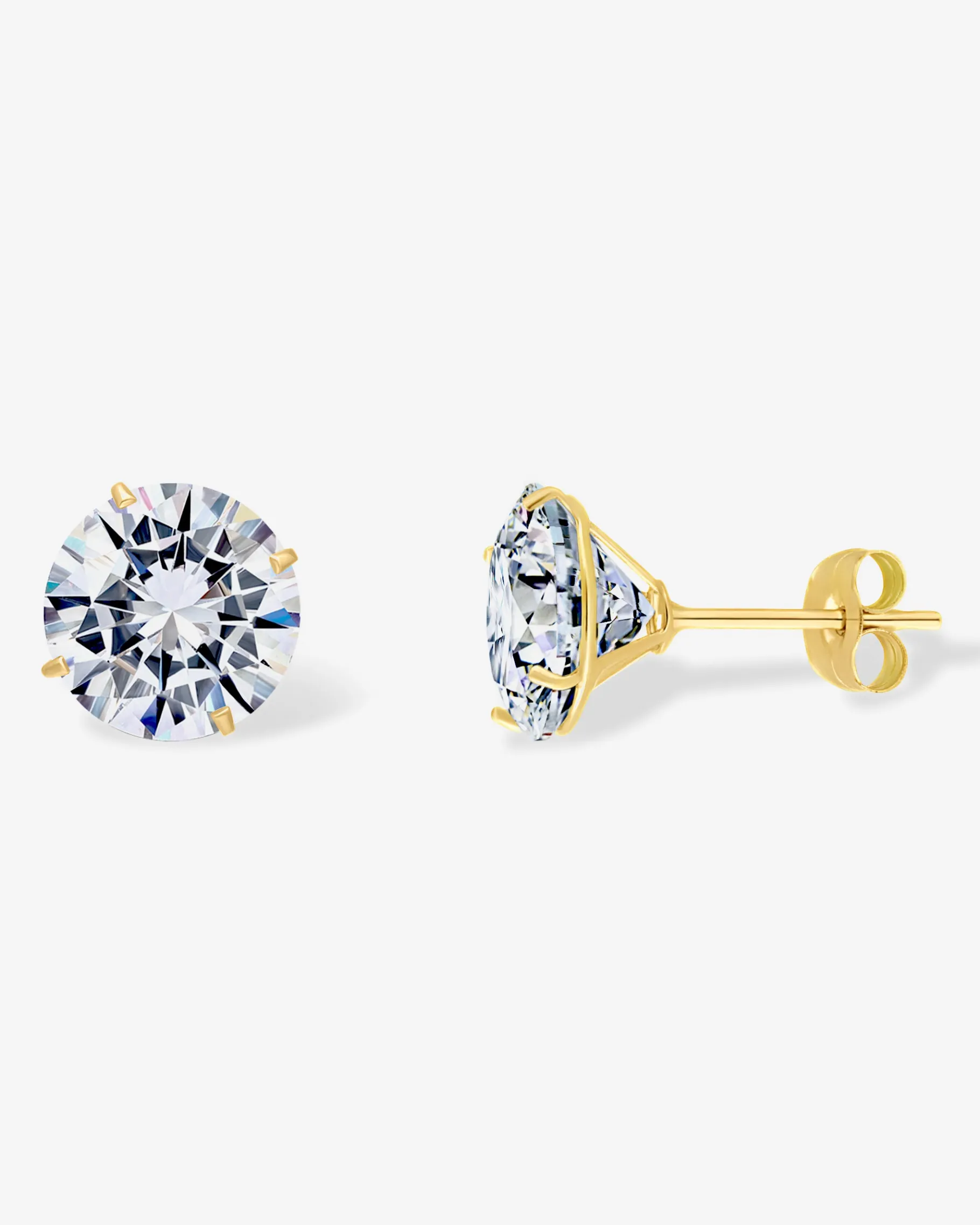 PAVOI Studs-Moissanite Studs