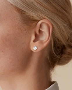 PAVOI Studs-Moissanite Studs