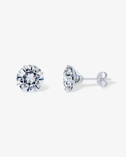 PAVOI Studs-Moissanite Studs