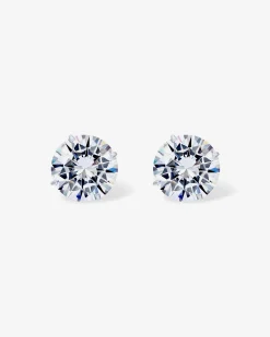 PAVOI Studs-Moissanite Studs