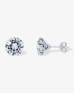 PAVOI Studs-Moissanite Studs