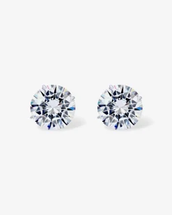 PAVOI Studs-Moissanite Studs
