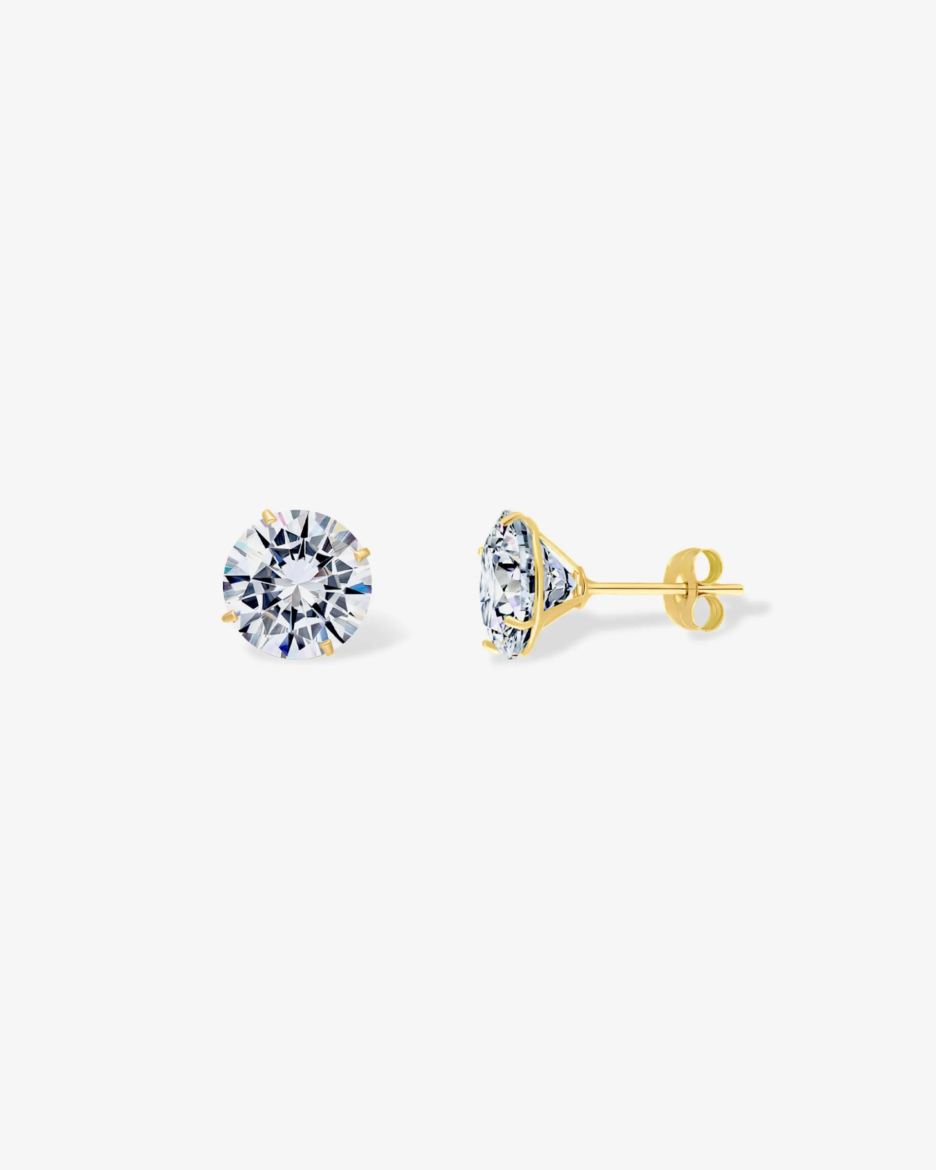 PAVOI Studs-Moissanite Studs