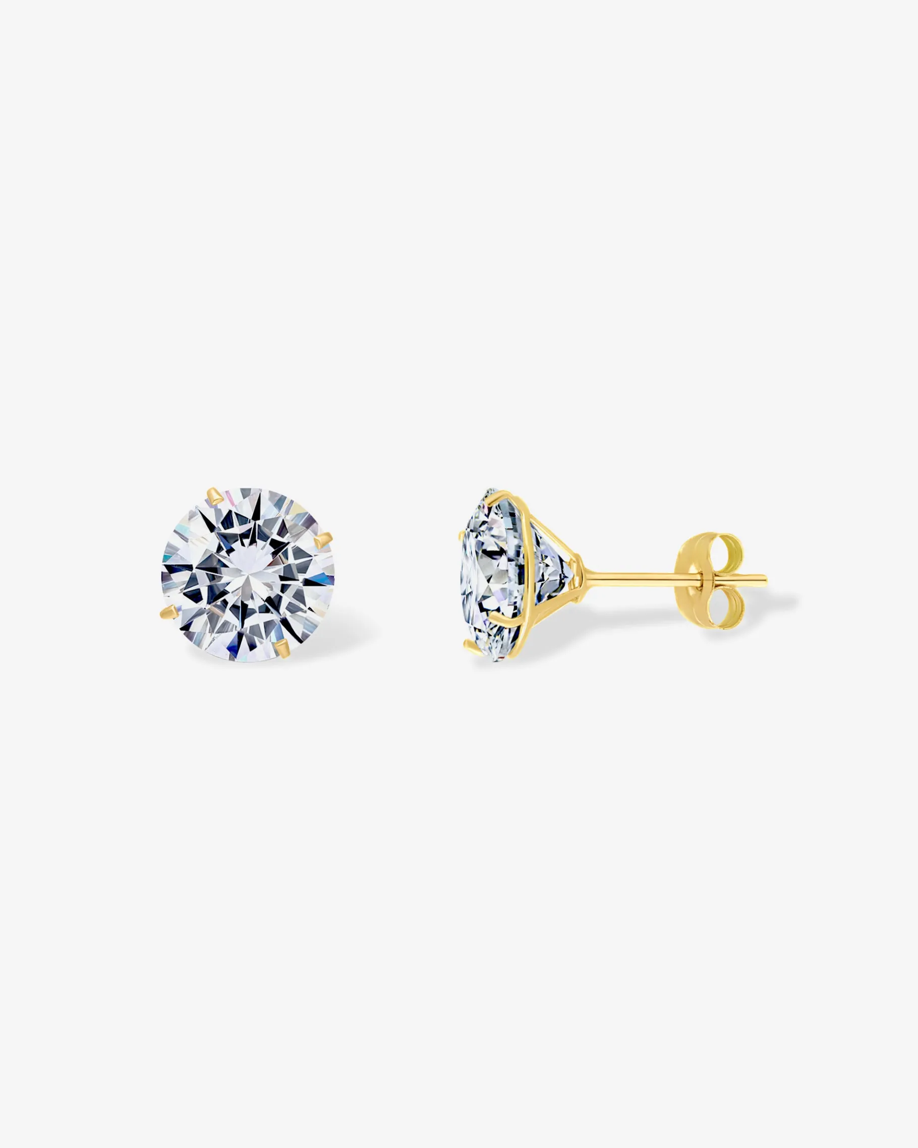 PAVOI Studs-Moissanite Studs