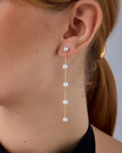 PAVOI Dangle & Threader-Multi Pearl Drop Earrings