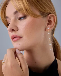 PAVOI Dangle & Threader-Multi Pearl Drop Earrings