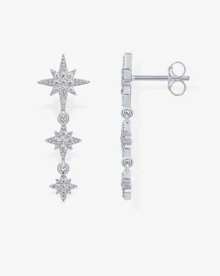 PAVOI Dangle & Threader-Multi Starburst Drop Earrings