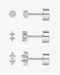 PAVOI Flat Backs|Studs-Multi-Shape Screwback 3 Pack