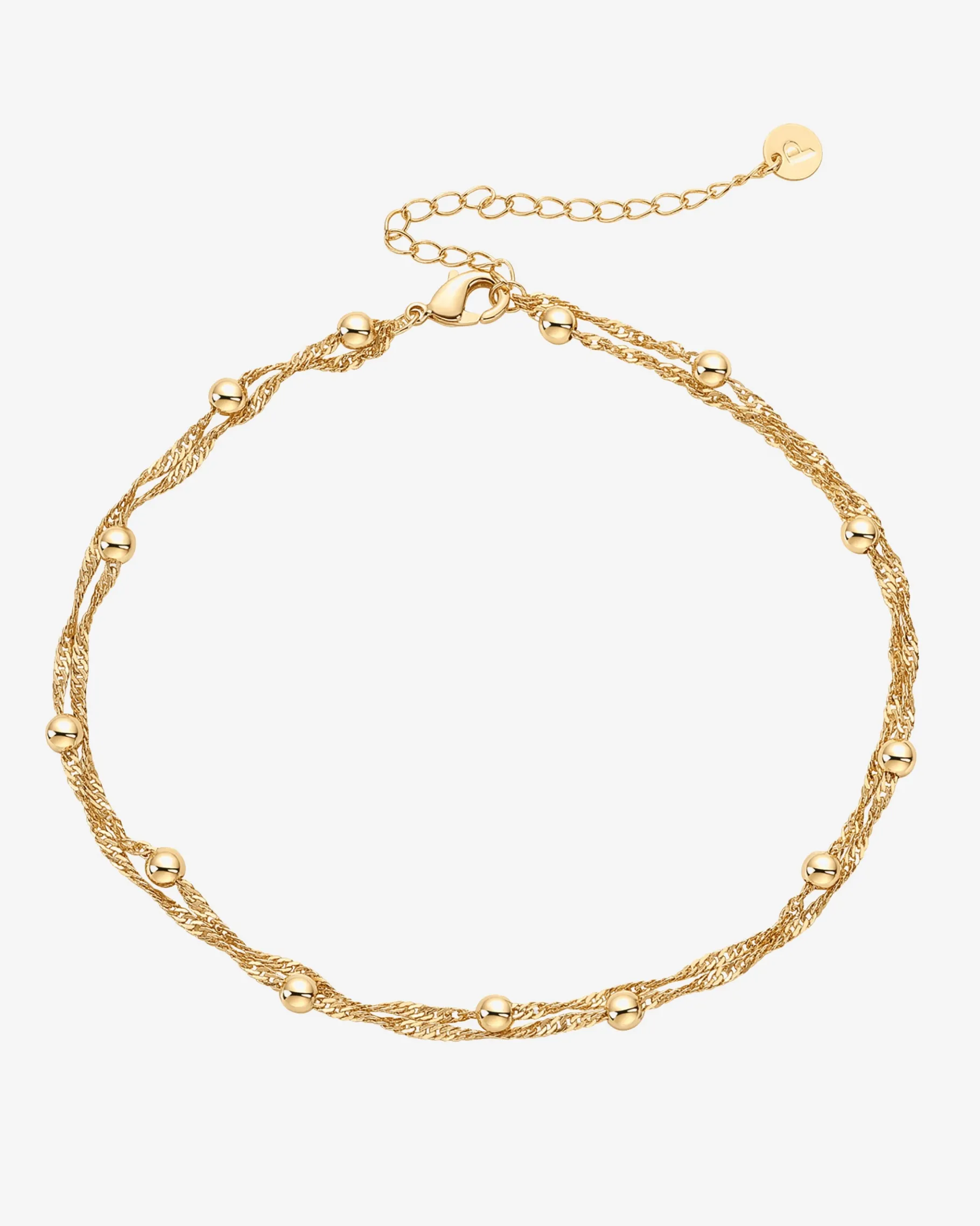 PAVOI All Anklets-Mykonos Beaded Anklet