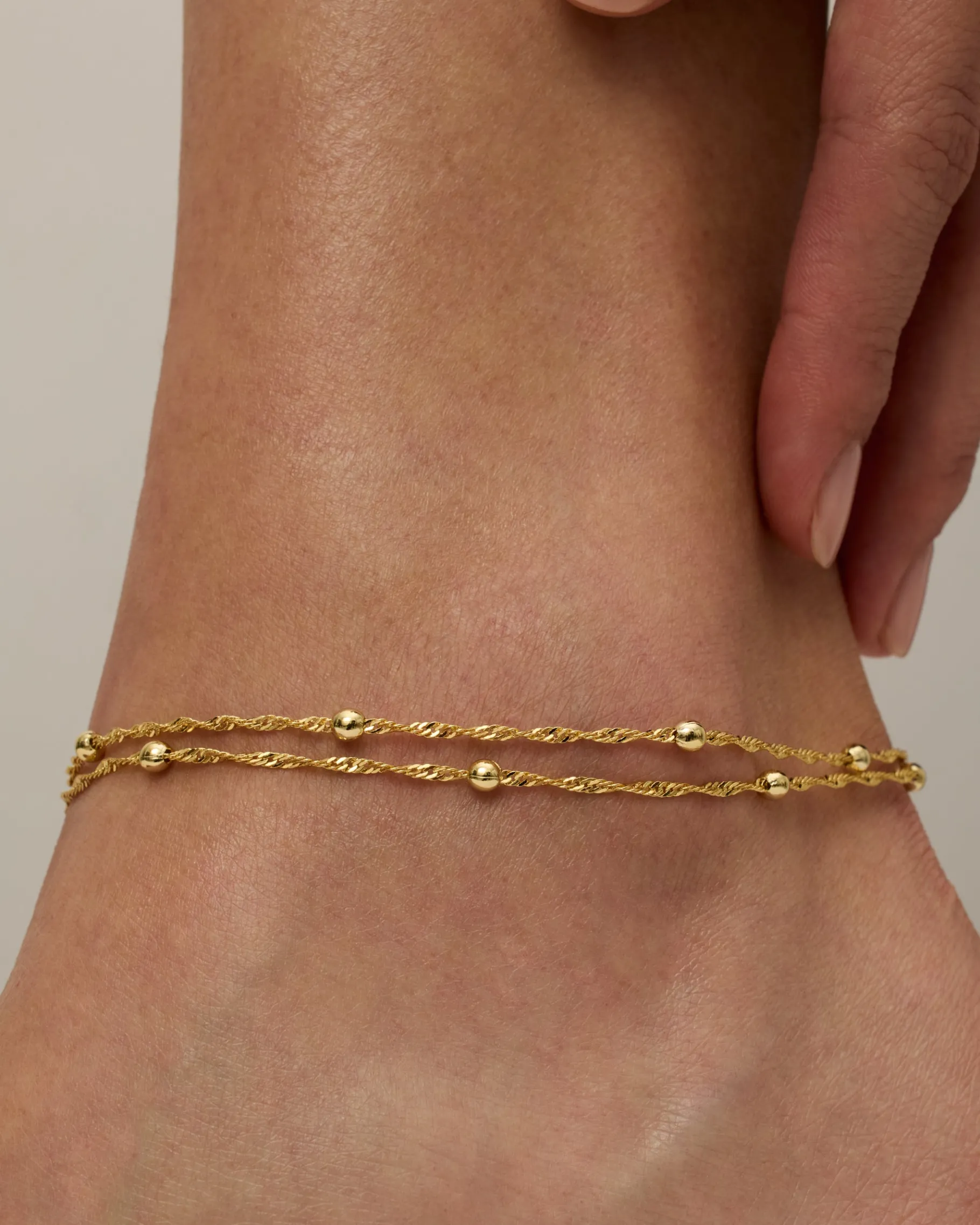 PAVOI All Anklets-Mykonos Beaded Anklet