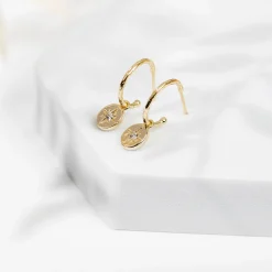 PAVOI Dangle & Threader|Hoops-Night Sky Hoop
