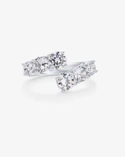 PAVOI Stackable-Nut Crossover Chunky Ring