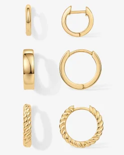 PAVOI Huggies|Hoops-Oasis Huggie Earring Pack