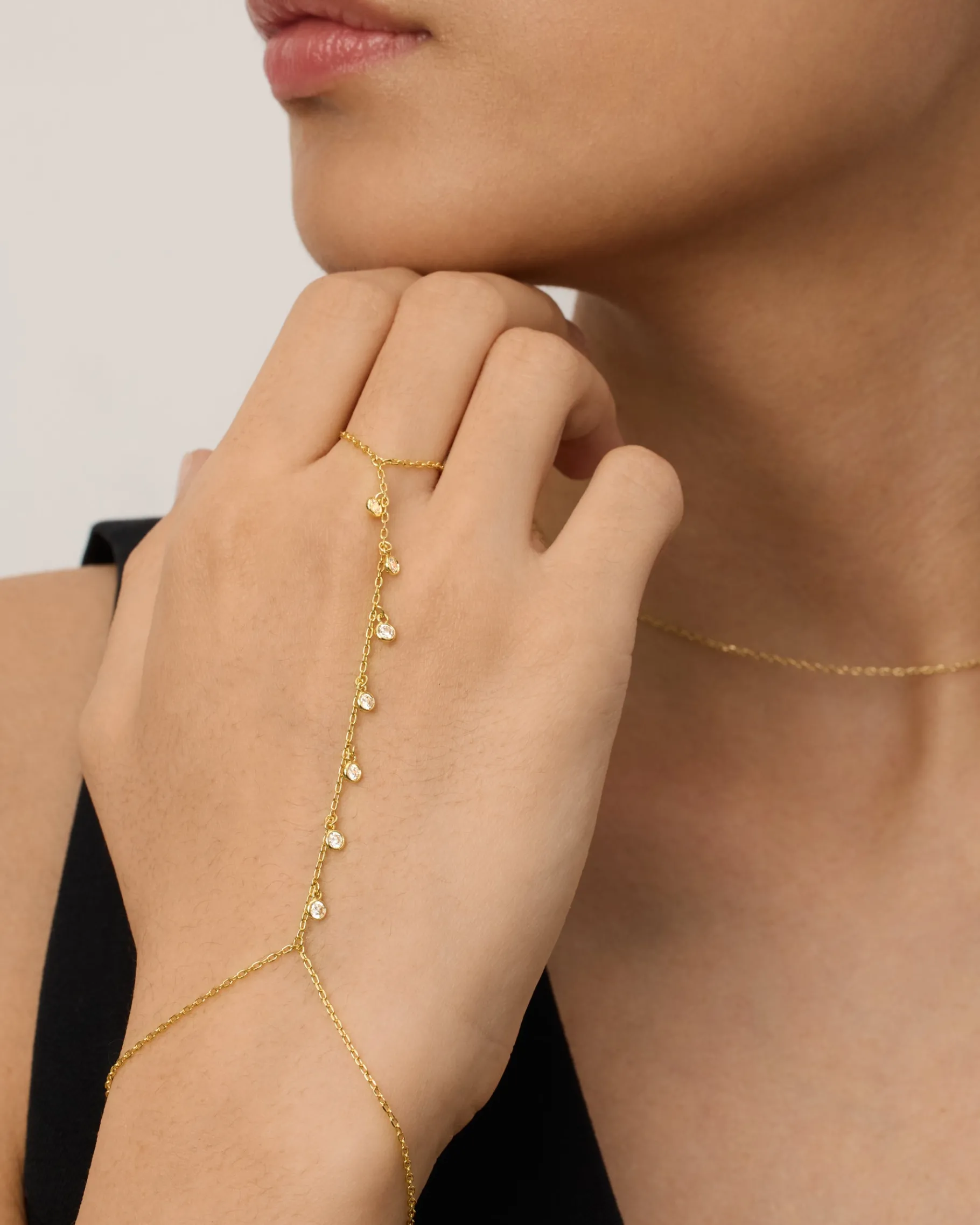 PAVOI Hand Chains-Olive Hand Chain