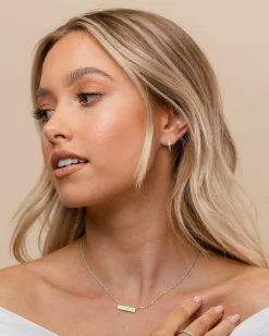 PAVOI Pendants-Opal Bar Necklace