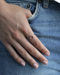 PAVOI Adjustable|Stackable-Open Circle Ring