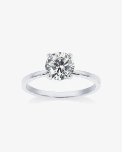 PAVOI Vermeil Rings-Open Your Heart Engagement Ring
