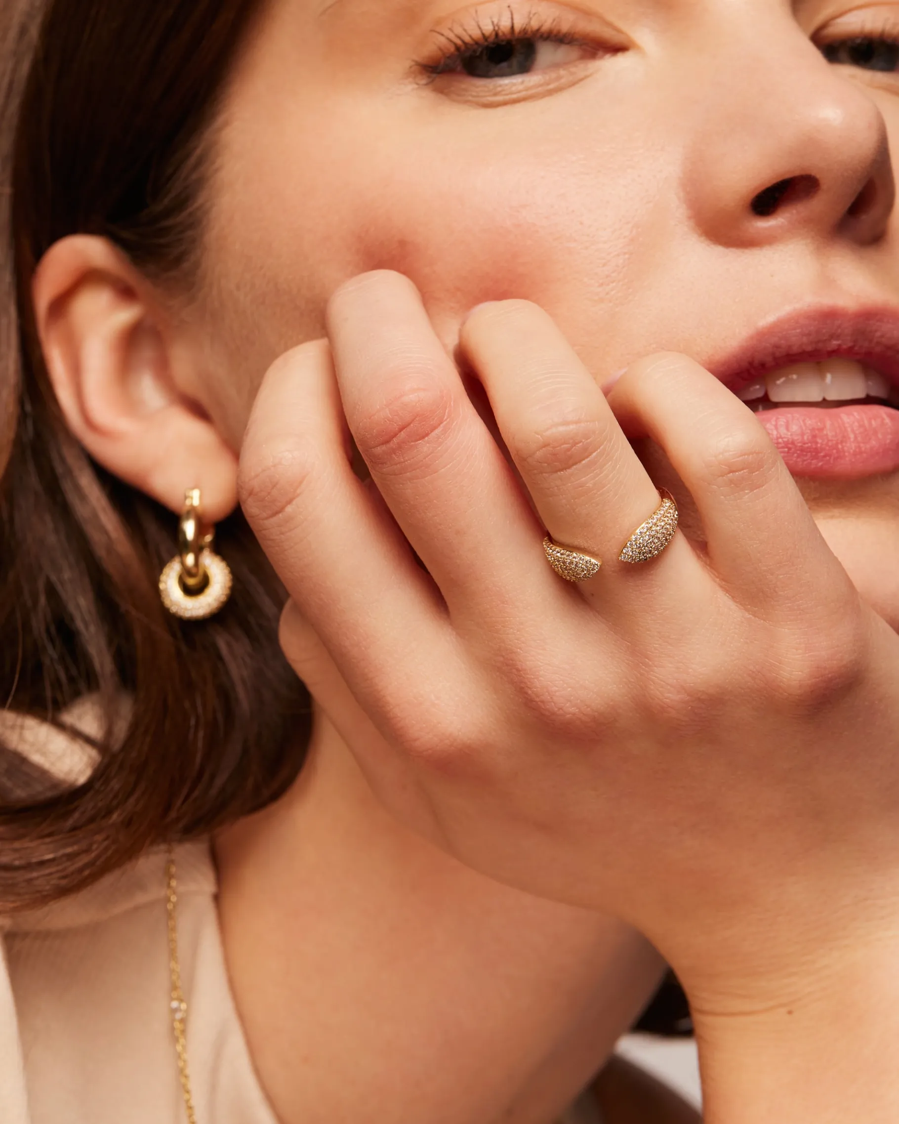 PAVOI Stackable-Orion Statement Ring