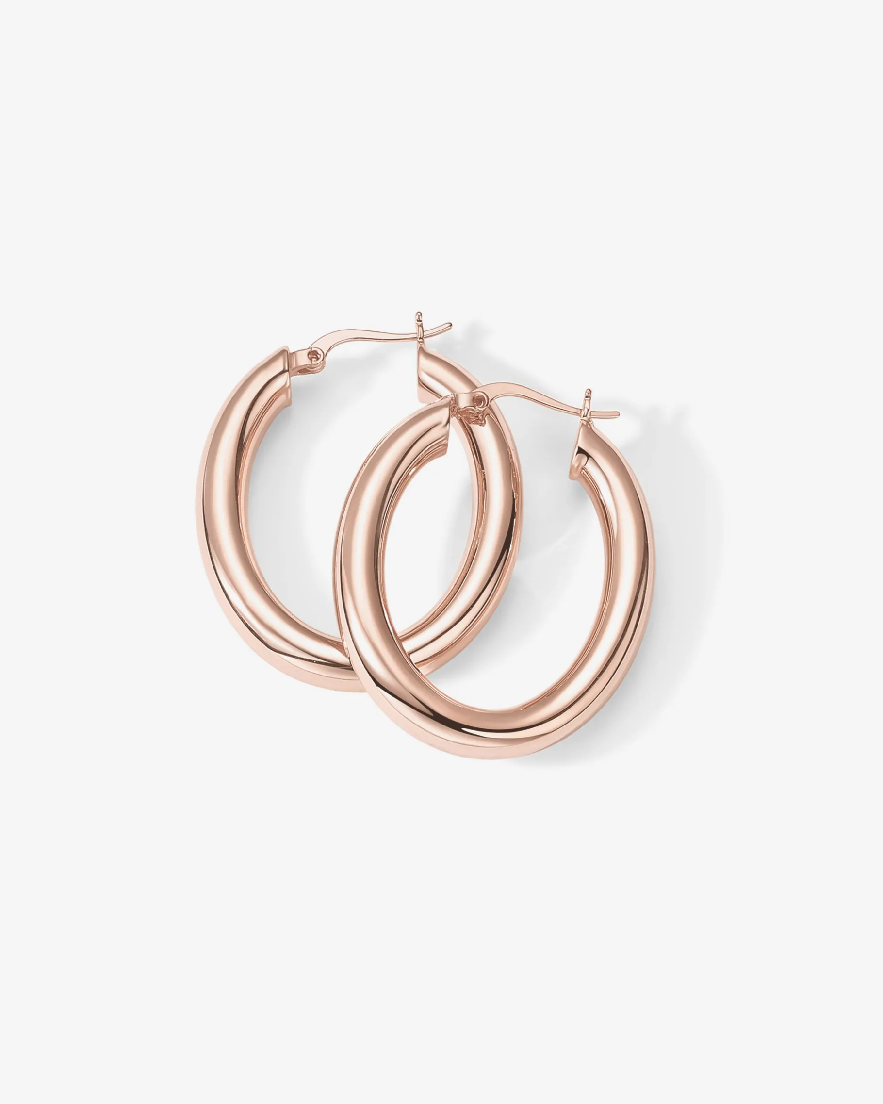 PAVOI Hoops-Oval Chunky Hoops