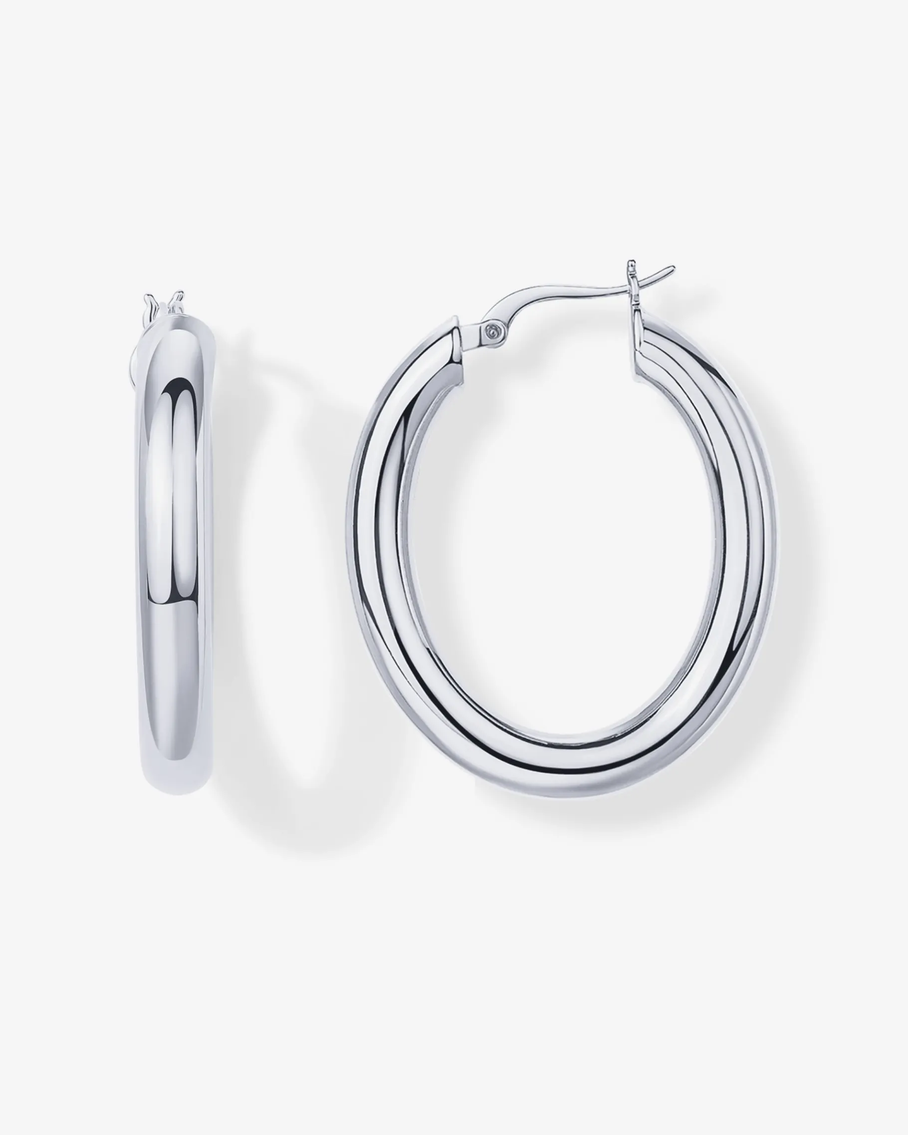 PAVOI Hoops-Oval Chunky Hoops