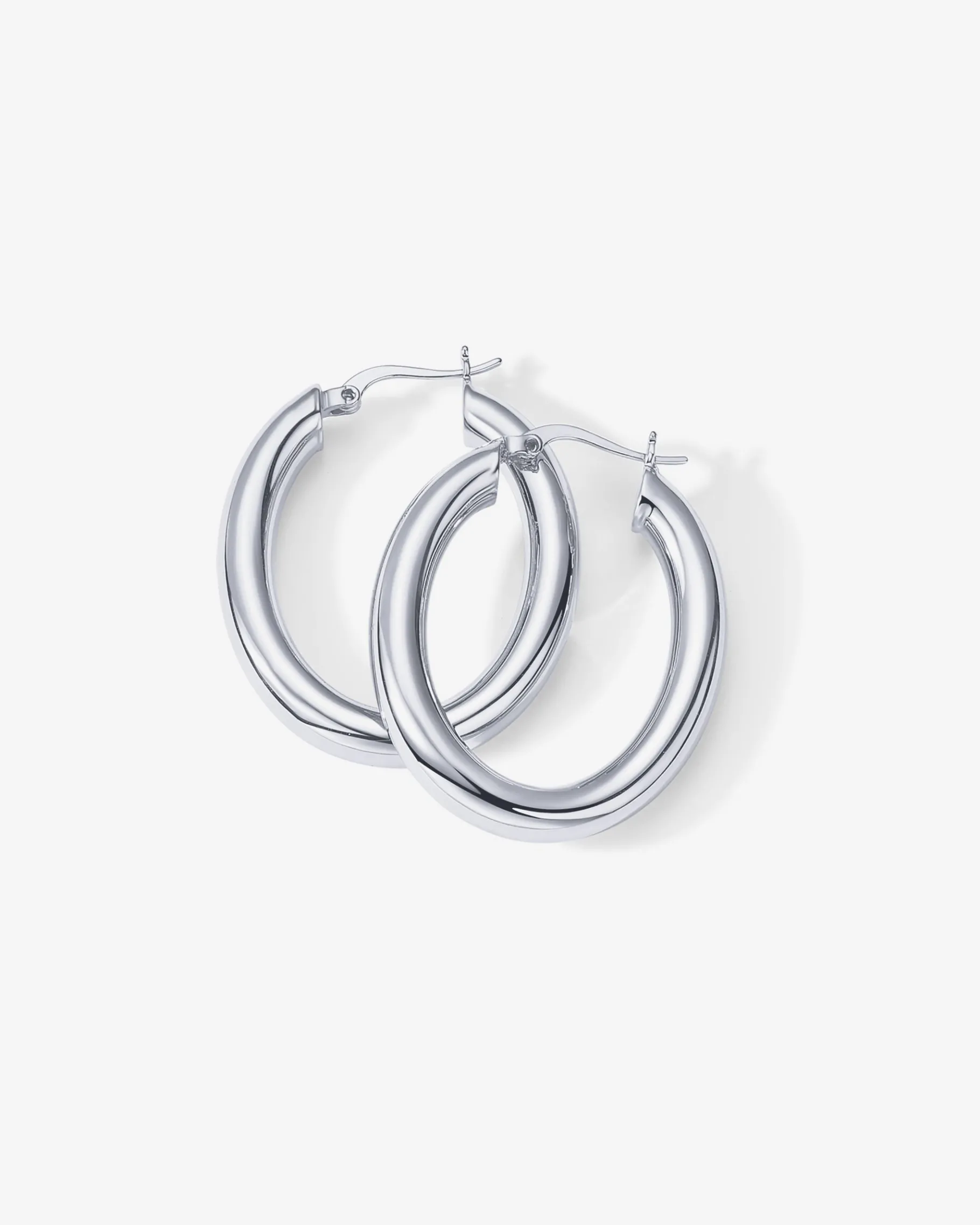 PAVOI Hoops-Oval Chunky Hoops