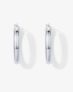 PAVOI Hoops-Oval Chunky Hoops