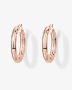 PAVOI Hoops-Oval Chunky Hoops