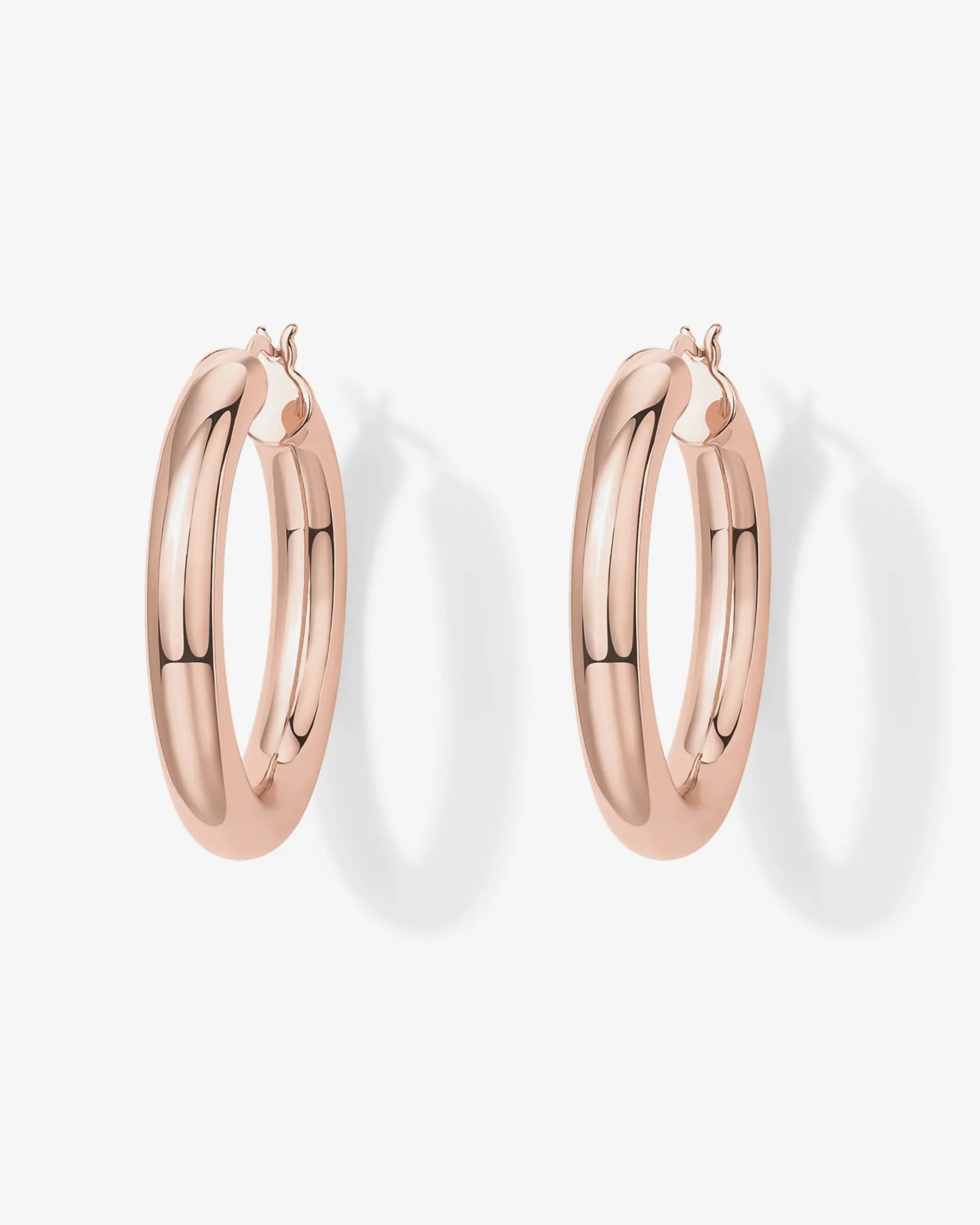 PAVOI Hoops-Oval Chunky Hoops