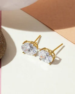 PAVOI Studs-Oval Studs