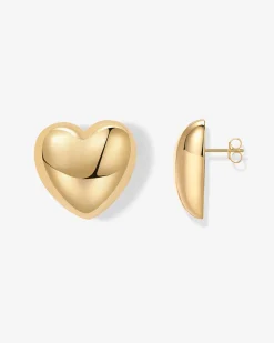PAVOI Studs-Oversized Heart Stud
