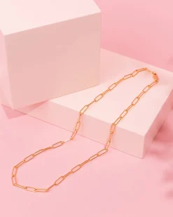 PAVOI Chains-Paperclip Chain Necklace