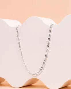 PAVOI Chains-Paperclip Chain Necklace