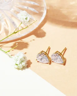 PAVOI Studs-Pear Studs