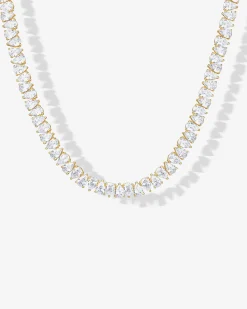 PAVOI Tennis-Pear Tennis Necklace