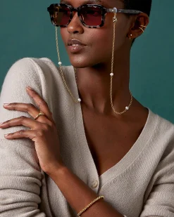 PAVOI Eyeglass Chains-Pearl Eye Glass Chain Enhancer