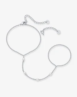 PAVOI Hand Chains-Pearl Hand Chain