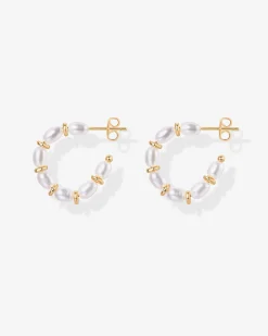 PAVOI Huggies-Pearl Hoop Huggies