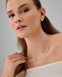 PAVOI Chains-Pearl Station Chain Necklace