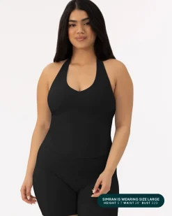 PAVOI Low Support Bras|Tanks-Performance Halter Tank