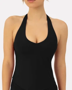 PAVOI Low Support Bras|Tanks-Performance Halter Tank