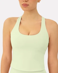 PAVOI Medium Support Bras|Tanks-Performance Medium-Support Racerback Tank Top