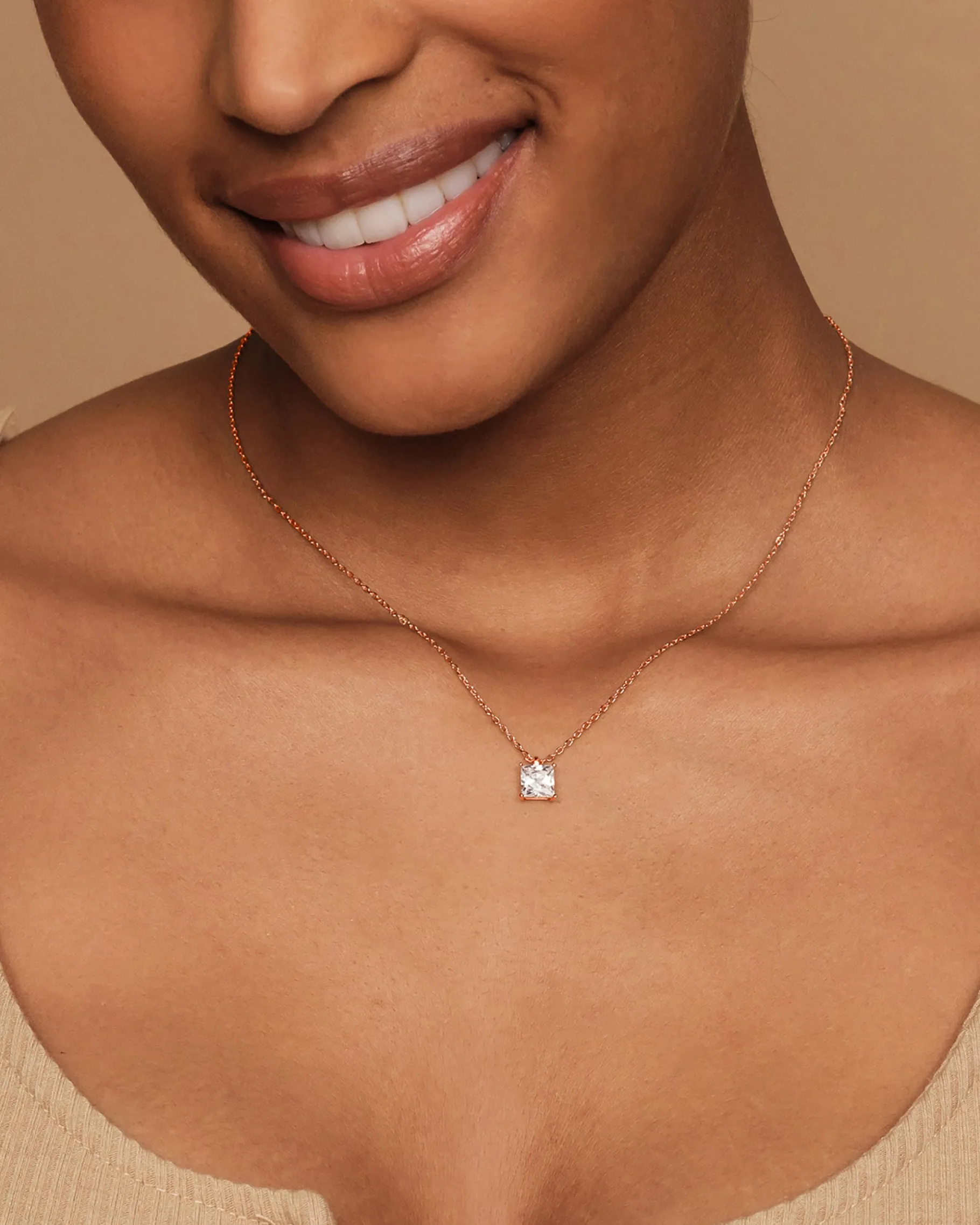 PAVOI Pendants-Princess Cut Pendant